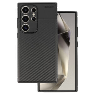 Tel Protect Carbon Elite skirtas Samsung Galaxy S24 Ultra juodos spalvos