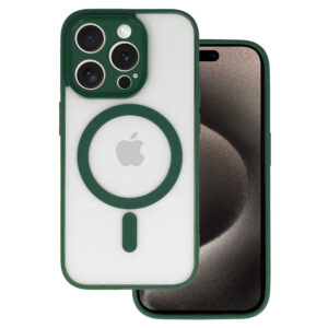 Acrylic Color Magsafe Dėklas skirtas Apple iPhone 12 Pro Max green