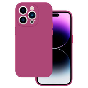 Tel Protect Silicone Premium skirtas Apple iPhone 14 Pro raspberry