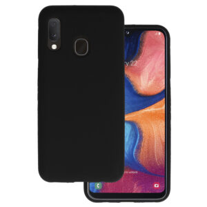 Silicone Lite Dėklas skirtas Samsung Galaxy A20E black