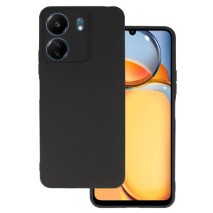 Back Dėklas MATT for XIAOMI REDMI 13C juodos spalvos