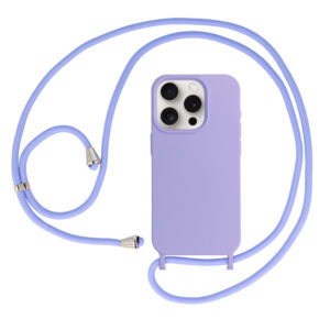 Strap Silicone Dėklas skirtas Apple iPhone 11 design 1 purple
