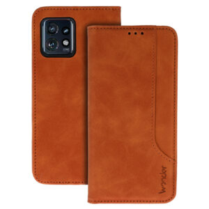Wonder Prime Dėklas for Motorola Edge 40 Pro brown