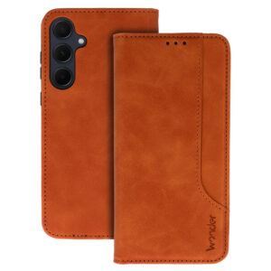 Wonder Prime Dėklas skirtas Samsung Galaxy A35 5G brown