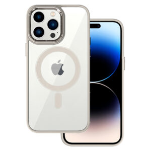 Tel Protect Magnetic Clear Dėklas skirtas Apple iPhone 14 Titanium