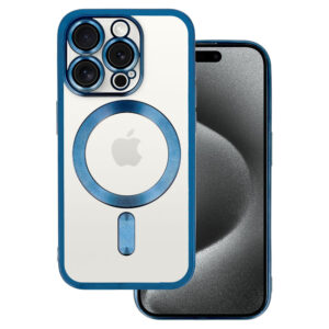 Metallic Magsafe Dėklas skirtas Apple iPhone 11 Pro Max Blue