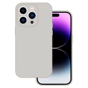 Tel Protect Silicone Premium skirtas Apple iPhone 15 Plus titanium