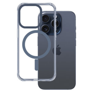Amazing Thing Titan Edge Mag Dėklas 15FT IP156.7PTEMBU skirtas Apple iPhone 15 Pro Max navy