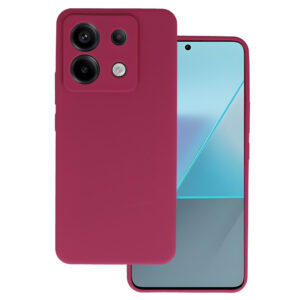 Silicone Lite Dėklas for Xiaomi Redmi Note 13 Pro 5G burgundy