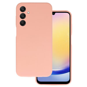 Silicone Lite Dėklas skirtas Samsung Galaxy A25 5G peach