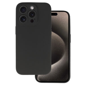 Back Dėklas MATT skirtas Apple iPhone 16 PLUS juodos spalvos