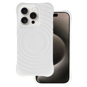 Tel Protect Wave Magsafe Case for Iphone 14 Pro Max white
