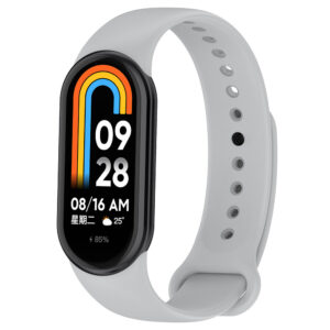 Wristband for Xiaomi Mi Band 8 grey - Image 1