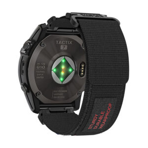 Nylon loop for Garmin 22mm design 1 black