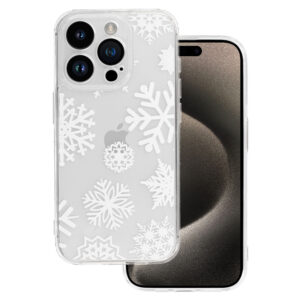 TEL PROTECT Christmas Clear Case for Iphone 15 Design 4