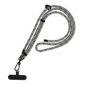 Phone lanyard GC-M2 white-black