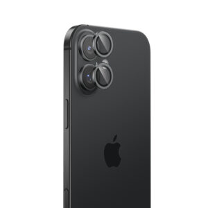 Benks Tempered glass DR Sapphire Lens Protector on camera for Iphone 16/16 Plus (lens 2 pieces) black