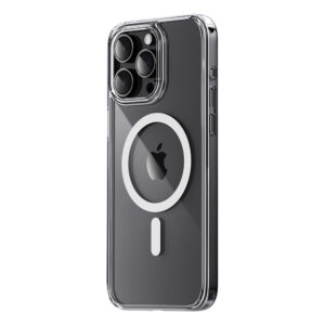 Rock Crystal Series Magnetic Case for Iphone 16 Pro Max transparent