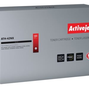 Activejet ATH-42NX (pakaitinis HP 42X Q5942X; Supreme; 20000 puslapių; juodas)