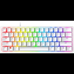 RAZER Huntsman Mini Žaidimų Klaviatūra | Mercury White, Purple Clicky