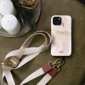 MIO Gold Marble Magsafe Compatible skirtas Apple iPhone Pro - Image 3