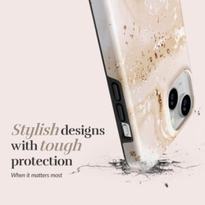 MIO Gold Marble Magsafe Compatible skirtas Apple iPhone Pro - Image 4