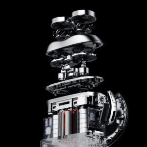 MZPS021 Metz kietas akmeninis skustuvas, tamsiai mėlynas.