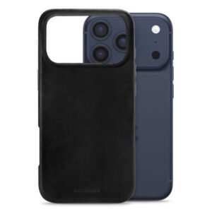 Mobilize Magsafe Compatible Premium Leather dėklas Apple iPhone 17 Pro Max juodos spalvos - Image 2