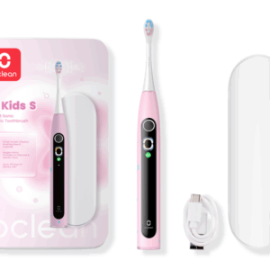 Oclean X Kids S elektrinis dantų šepetėlis rožinis