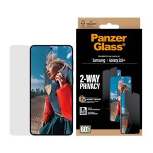 PanzerGlass 2-Way Privacy Screen Protector Samsung  Galaxy S26 Plus  UWF w. EasyAligner