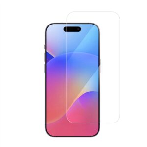 Visiškai skaidrus ekrano apsauginis stiklas, skirtas iPhone 16 Pro