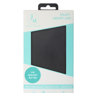 JM STAND FLIP CASE for Galaxy A37, Black - Image 3