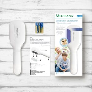 Medisana LC 870 elektrinės utėlių šukos - Image 2