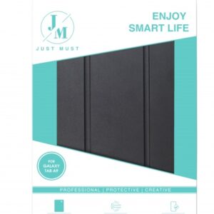 JM SKIN SHOCK, skirta Galaxy Tab A9, juoda - Image 4