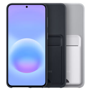 OA576TBE dėklas su kortelių dėtuve Samsung Galaxy A57, juodas - Image 3