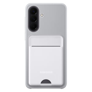 OA576TJE Card Slot dėklas Samsung Galaxy A57, šviesiai pilkas
