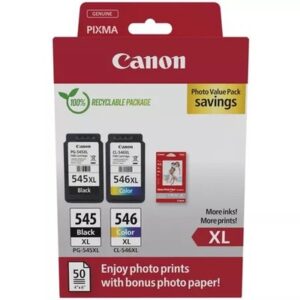 Canon PG-545XL/CL-546XL ink cartridge, multipack