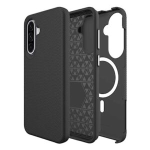 ScreenArmor MagArmor Case Apsauginis MagSafe Dėklas Samsung Galaxy A37 juodos spalvos