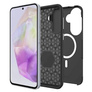 ScreenArmor MagArmor Case Apsauginis MagSafe Dėklas Samsung Galaxy A57 juodos spalvos