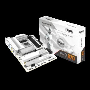 SAPPHIRE PURE X870A WIFI7 Pagrindinė Plokštė | ATX, AM5, DDR5