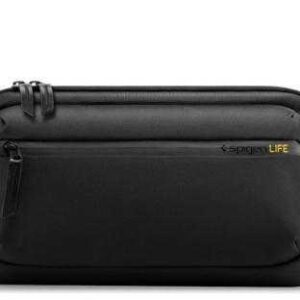 Spigen Klasden Sling Bag, juodos spalvos