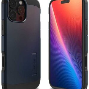 Spigen Tough Armor T MagSafe, metal slate - Apple iPhone 16 Pro Max