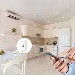 Temperatūros ir drėgmės jutiklis Feelspot FS-TH03W WiFi, Tuya - Image 3