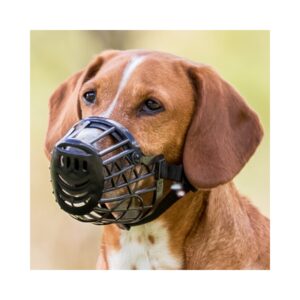 TRIXIE Antsnukis plastikinis, L-XL, juodas - Image 2