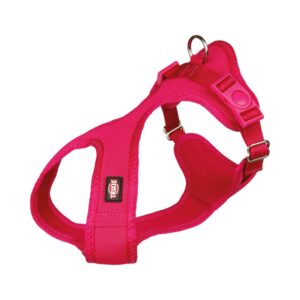 TRIXIE Comfort Soft touring petnešos, S 33-50cm/20mm, fuksija