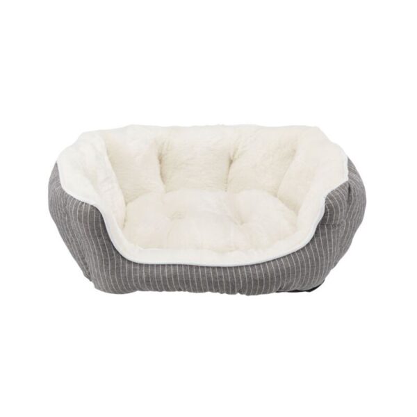 trixie-davin-guolis-ovalus-60x45cm-pilkaskreminis