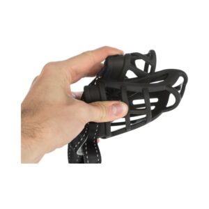 TRIXIE Flex antsnukis, guma, M, juodas