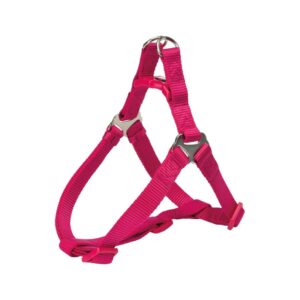 TRIXIE Premium One Touch petnešos, S 40-50cm/15mm, fuksia
