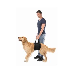 TRIXIE VET Pagalba keliant, L 65-80 cm, juoda