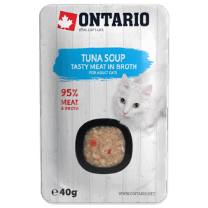 Ontario Cat Soup Tuna with vetebles 40g (Sriuba)